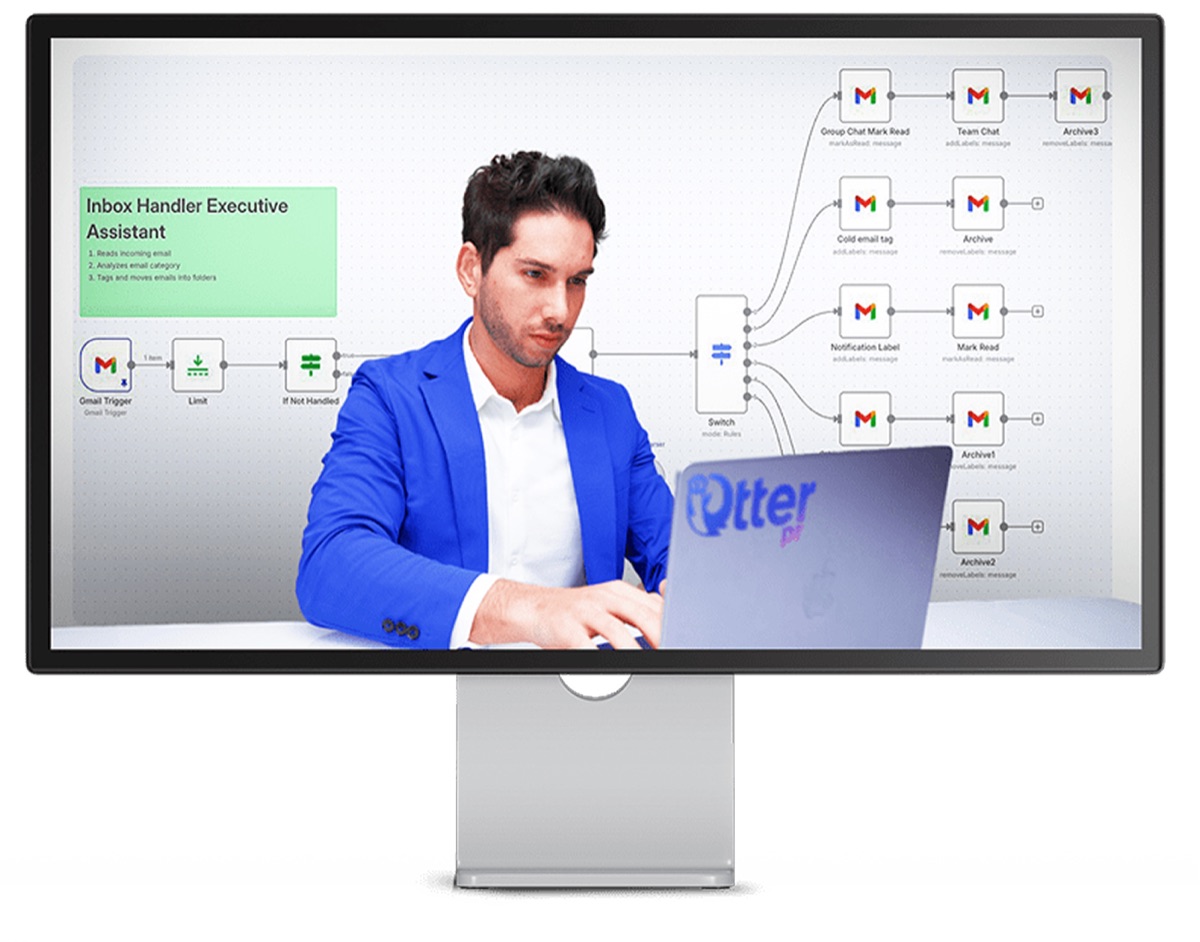 Jay running the lead-generation machine in n8n